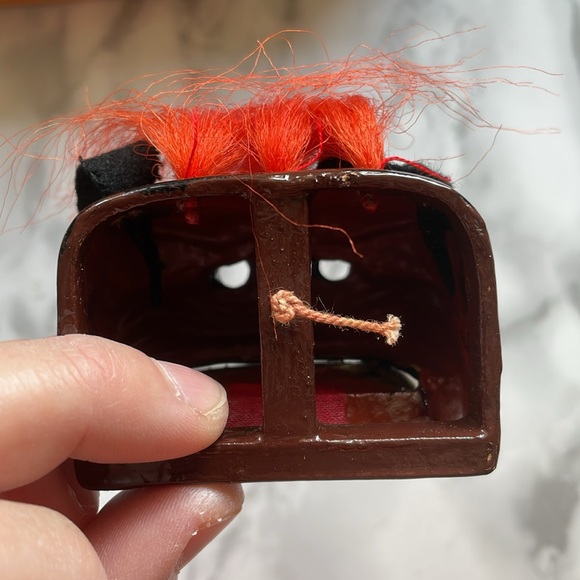 Vintage 1960s Japanese Lion's Head pair. 'Shishigashira' - Picture 8 of 10